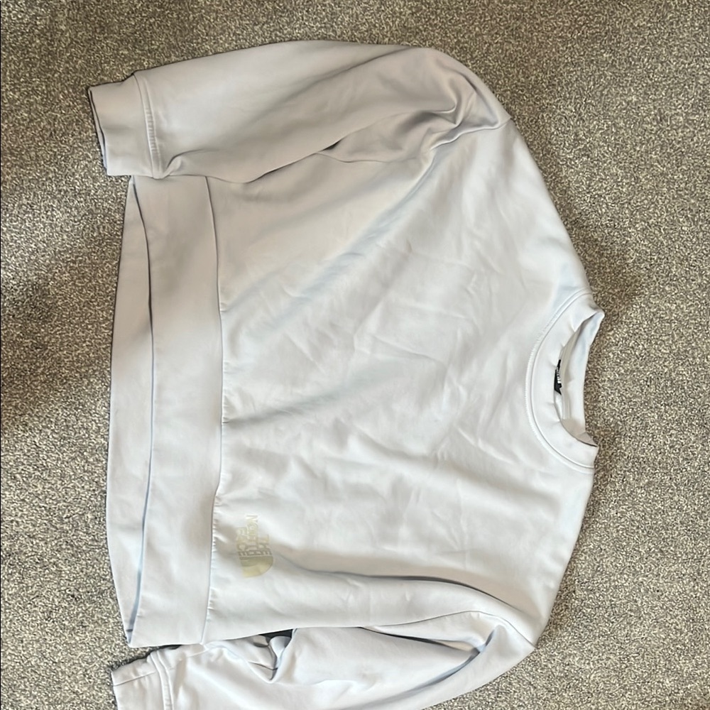 The North Face Light Gray Sweatshirt